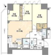 ザ・パークハウス麹町レジデンス 804 間取り図