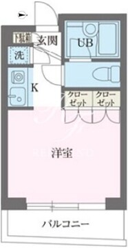 パークフロント西新宿 604 間取り図
