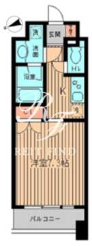 KDXレジデンス神楽坂 703 間取り図