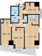 KDXレジデンス千駄木 301 間取り図