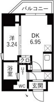 トラディス森下 201 間取り図