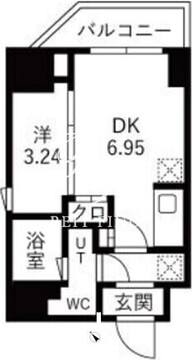 トラディス森下 301 間取り図