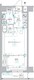 ベルシードアルファ押上イースト 805 間取り図