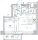 ベルシードアルファ押上イースト 302 間取り図