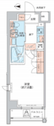 ＭＦＰＲコート菊川 406 間取り図