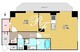 Villa M01 402 間取り図