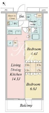 ブランシエスタ目黒中央町 314 間取り図