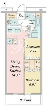 ブランシエスタ目黒中央町 316 間取り図