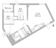グランデュオ梅ヶ丘 201 間取り図