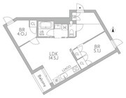 グランデュオ梅ヶ丘 402 間取り図 ?>