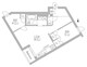 グランデュオ梅ヶ丘 402 間取り図
