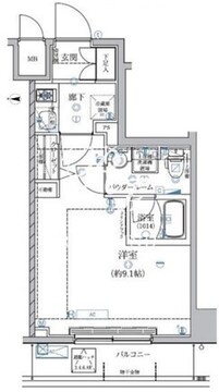 アルテシモグラード 702 間取り図