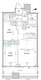 パークタワー勝どき S-4909 間取り図