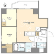 グランカーサ上野松が谷 301 間取り図 ?>