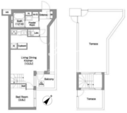コンフォリア・リヴ渋谷本町 503 間取り図 ?>