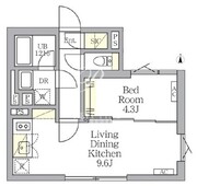 TKS中野新橋 102 間取り図 ?>