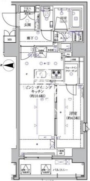 アルテシモソロ 1003 間取り図