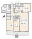 ザ・パークハウス西新宿タワー60 3105 間取り図