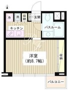 ジョイス広尾 302 間取り図