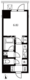 ハーモニーレジデンス浜松町 702 間取り図