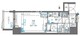 ズーム新宿南セカンド 905 間取り図
