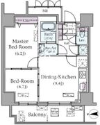 パークアクシス元浅草ステージ 613 間取り図