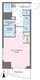 アジールコート西新宿 1101 間取り図