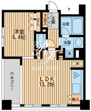 プロスペクト森下 605 間取り図