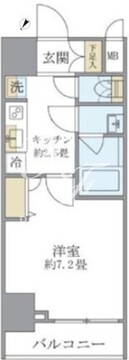 エレミ本蓮沼 307 間取り図