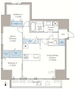 VISTA西早稲田 1002 間取り図 ?>