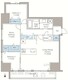 VISTA西早稲田 1002 間取り図