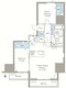 VISTA西早稲田 801 間取り図