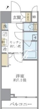 エレミ本蓮沼 104 間取り図