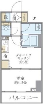 エレミ本蓮沼 302 間取り図