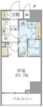 エレミ本蓮沼 303 間取り図