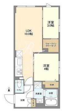 ウェルスクエア駒場東大前 206 間取り図