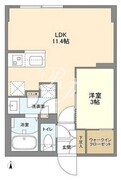 ウェルスクエア駒場東大前 304 間取り図 ?>