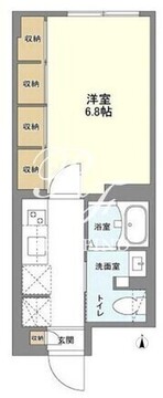 ウェルスクエア駒場東大前 205 間取り図