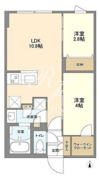 ウェルスクエア駒場東大前 204 間取り図