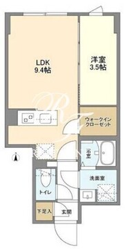 ウェルスクエア駒場東大前 203 間取り図