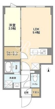 ウェルスクエア駒場東大前 202 間取り図