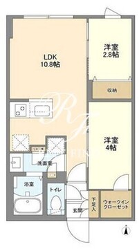 ウェルスクエア駒場東大前 104 間取り図