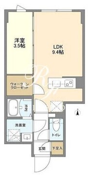 ウェルスクエア駒場東大前 102 間取り図