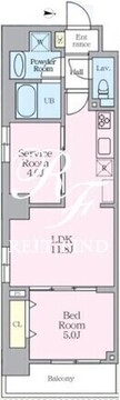 ロレーヌ東陽 902 間取り図