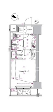 メイクスデザイン東十条 203 間取り図