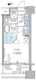 パークアクシス御茶ノ水ヒルトップ 1005 間取り図
