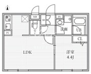 THE PALMS大島 208 間取り図 ?>