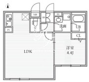 THE PALMS大島 408 間取り図 ?>