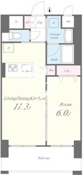 ポルトフィーノ 402 間取り図