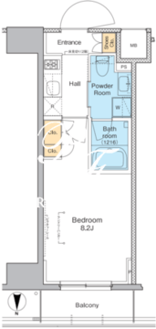 プラウドフラット木場2 909 間取り図